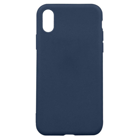Nakładka Matt TPU do Oppo Reno 12F 5G (Global) / 12FS 5G ciemnoniebieska