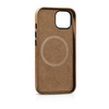 iCarer Oil Wax Premium Leather Case iPhone 14 Plus Magnetic Leather Case with MagSafe Brown (WMI14220703-TN)