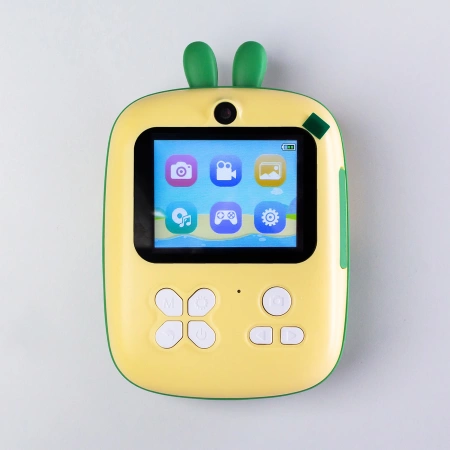 Mini-Thermodrucker für Kinder mit Kamera und Camcorder - Grün