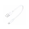 FONENG kabel X107 Micro USB 2.1A 0.25M Biały