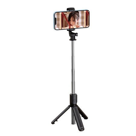 Tripod with Bluetooth Remote / Wireless Selfie Stick XO SS09 black