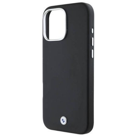 Original Case IPHONE 16 PRO BMW Hardcase Signature Full Wrapped Metal MagSafe (BMHMP16L23PUFWK) black