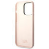 Oryginalne Etui IPHONE 14 PRO Karl Lagerfeld Hardcase Silicone Choupette Body jasny róż
