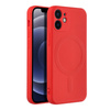 Futerał Silicone Mag Cover kompatybilny z MagSafe do IPHONE 12 MINI czerwony