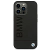 BMW Leather Stamp Case for iPhone 14 Pro - Black