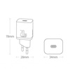 Baseus Super Si 1C szybka ładowarka USB Typ C 20 W Power Delivery czarny (CCSUP-B01)