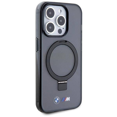 BMW Ring Stand M Collection MagSafe - Etui iPhone 15 Pro (czarny)