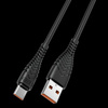 VEGER kabel USB do Typ C 2,4A 2.0 V104 1,2m czarny