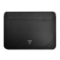 Guess Sleeve GUCS14PSATLK 13/14 "schwarz / schwarzes Saffiano Triangle Logo