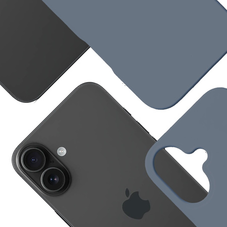 Apple iPhone 16 Plus - 3mk Hardy MagSilicone Ultramarine