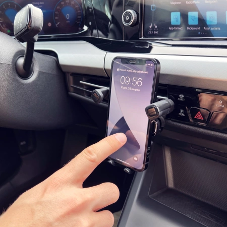 Wozinsky Gravity Car Phone Holder Black (WCHBK7)