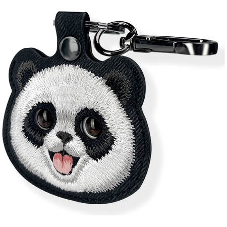 Etui na lokalizator / brelok Nimmy New Big Eyed Pet 2.0 Panda czarny