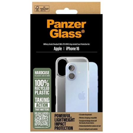 PanzerGlass HardCase iPhone 16 6,1&quot; transparent 1287