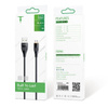 KABEL T-PHOX X-LITE MICRO USB BLACK 1M 3A