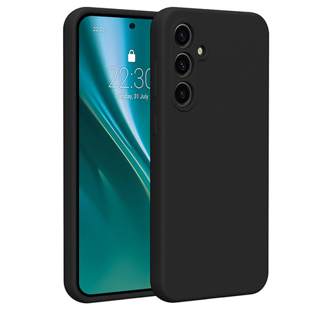 Nakładka Etteri Silicone Case do Samsung Galaxy S23 FE czarna