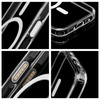 Futerał nieżółknący Clear Elite Mag Cover kompatybilny z MagSafe i Camera Control button pasuje do IPHONE 16 PLUS transparent