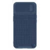 Nillkin Textured S Case for iPhone 14, armored cover with camera cover, blue