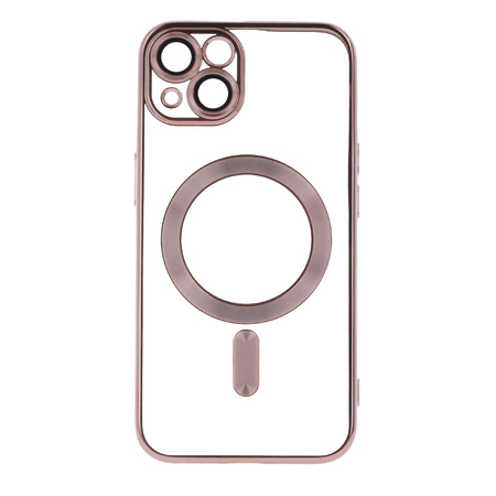 Nakładka Color Chrome Mag do iPhone 16 Pro 6,3&quot; różowo-złota