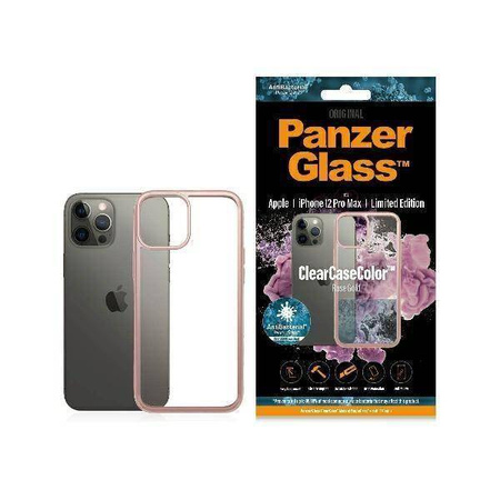 Schutzhülle IPHONE 12 PRO MAX PanzerGlass ClearCase Rose Gold AB