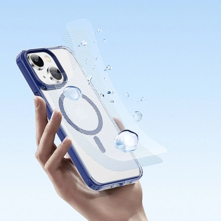 Dux Ducis Clin2 Hülle für iPhone 14 Plus magnetische MagSafe Hülle blau