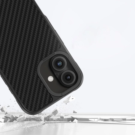 AmazingThing Titan Max Case with 1500D Aramid Fibers for iPhone 16 Plus - Black