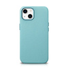 iCarer Litchi Premium Leather Case iPhone 14 Plus Magnetic Leather Case with MagSafe Green (WMI14220711-GN)