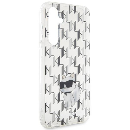 Karl Lagerfeld nakładka do Samsung S23 FE KLHCS23FEHNCMKLT KARL HC IML C MONOGRAM transparentna