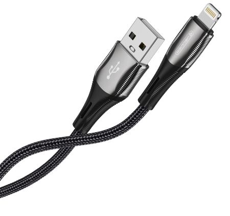 JELLICO kabel B18 Lightning 3.1A 1M Czarny