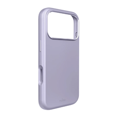 Pure Icon Mag Pro Liquid Silicone Case for iPhone 17 Pro, MagSafe Compatible, with Camera Protection and Aluminum Buttons - Pink