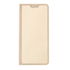 Dux Ducis Skin Pro Case for Samsung Galaxy S23+ Flip Card Wallet Stand Gold