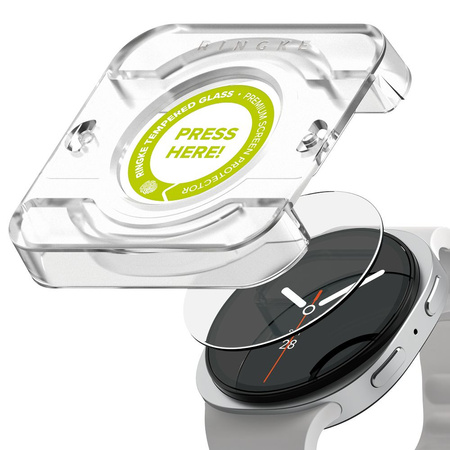 SZKŁO HARTOWANE RINGKE TEMPERED GLASS PRO 2-PACK GALAXY WATCH 8 (44 MM) CLEAR