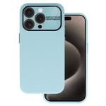 Tel Protect Lichi Soft Case do Iphone 15 Pro Max jasnoniebieski
