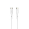 KABEL T-PHOX GENTLE USB-C/USB-C 60W 1M WHITE