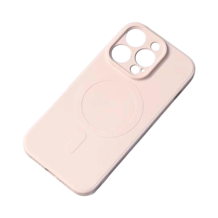iPhone 16e Silikonhülle mit MagSafe – Rosa