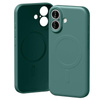 Etui Mercury Semi-Silicone MagSafe do    iPhone 17 zielony