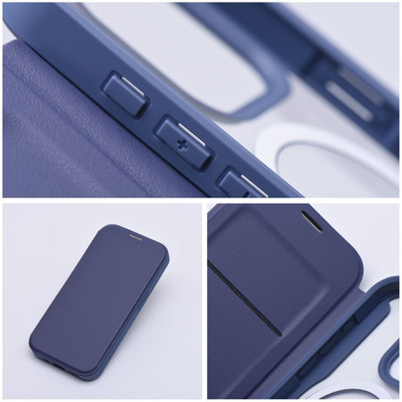 Kabura SMART MAG kompatybilna z MagSafe do IPHONE 15 niebieska