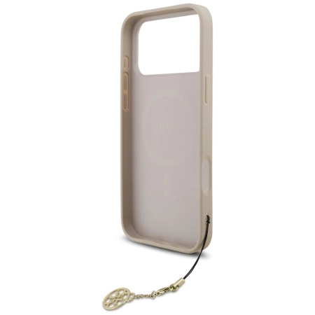 Guess 4G Charms Collection MagSafe Case for iPhone 17 Pro Max - Pink