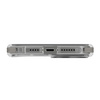 Uniq Combat iPhone 15 Pro 6,1&quot; Hülle Magclick Charging grau/frostgrau