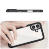 Outer Space Case mit Gelrahmen für iPhone 16 – Schwarz