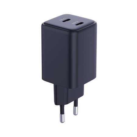 3mk Hyper Charger PD 45W GaN QC4+ PPS 2C Super-Fast Charge 2.0 Black