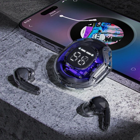 Acefast T8 słuchawki bezprzewodowe Bluetooth TWS miętowe