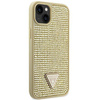 Guess GUHCP14SHDGTPD iPhone 14 6.1" gold/gold hardcase Rhinestone Triangle