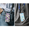 Ringke Fusion Design Armored Case Cover with Gel Frame for iPhone 14 Plus transparent (Purple rose) (FD637E29)
