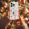 TEL PROTECT Christmas Clear Case do Iphone 13 Wzór 2