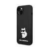Karl Lagerfeld Silicone NFT Choupette - Etui iPhone 14 Plus (czarny)