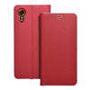 Kabura LUNA Book Carbon do SAMSUNG Xcover 7 czerwony