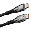 KABEL BASEUS GLIMMER USB-C/USB-C 100W 1M BLACK