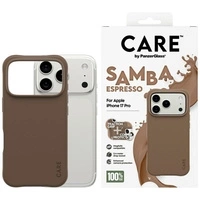 CARE by PanzerGlass Modisches Samba MagSafe Case für iPhone 17 Pro - Braun