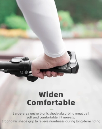 Rockbros BT1007W Bicycle Holder Set with Horns - White