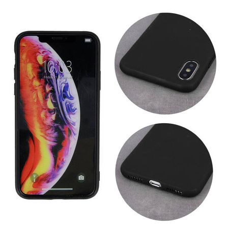 Nakładka Matt TPU do Samsung Galaxy M55 5G czarna